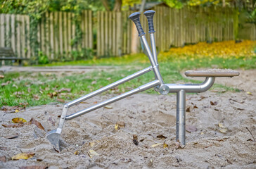 Children Playground Digging Machine in Sand