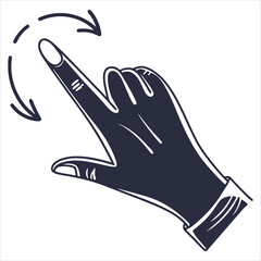 silhouette swipe icons left free png-psd children