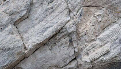 Fototapeta premium Quartz Veined Rock Texture, Background. A light-colored rock with striking quartz veins, showcasing beige, white, and gold-toned layers with natural fissures and mineral formations