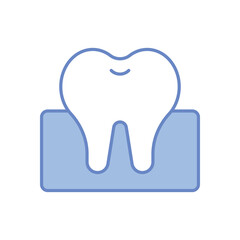 Teeth vector icon
