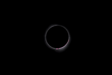 Totality of a Solar Eclipse