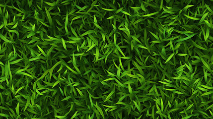 Lush Green Grass Texture