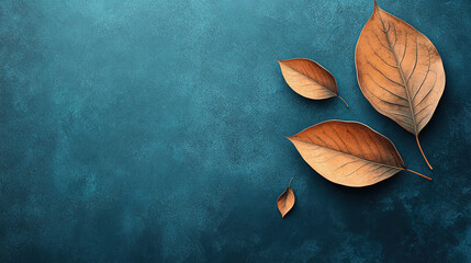 Artistic Arrangement of Leaves