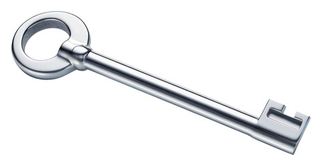 PNG Key key white background silver.