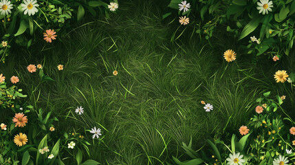 Vibrant Floral Meadow