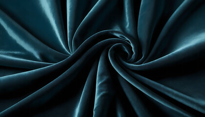 Obraz premium Soft Velvet Fabric with Dramatic Folds and Shadows