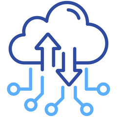 Cloud Traffic Icon
