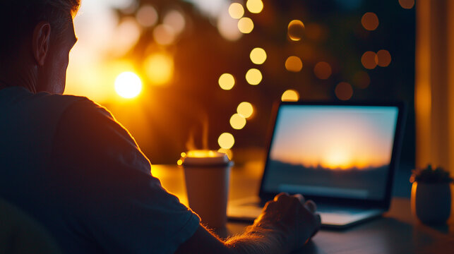 A woman entrepreneur planning blog ideas in a cozy modern space