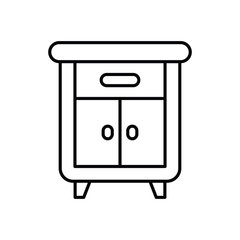 Sideboard Vector icon
