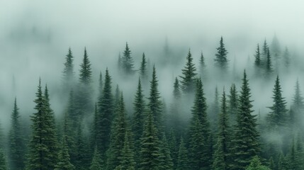 Misty Mountain Forest Canopy
