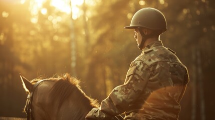 Hippotherapy supports physical therapy and emotional growth through horse movement.
