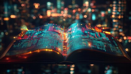 Open Book, City Data, Night Vision