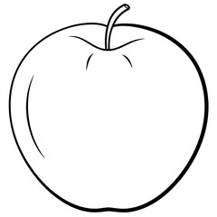 Fresh red tomato with green leaves on a white background, isolated