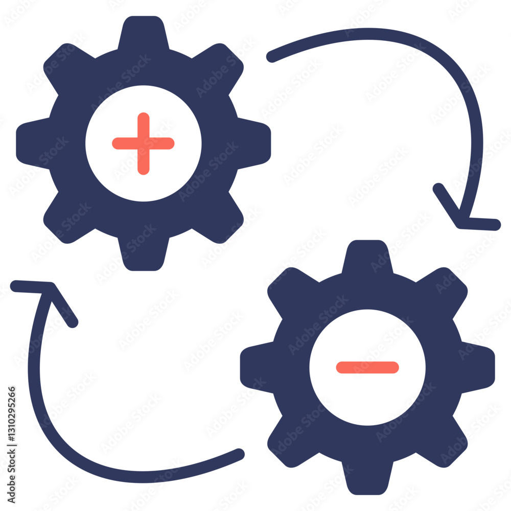 Poster change management mixed icon
