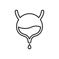 Bladder   vector icon