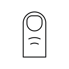 Finger  vector icon
