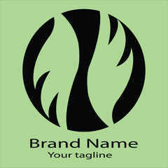 Best Abstract Latest Favorite Interesting Beautiful Advanced logo design For business company. vector file. Color editable.