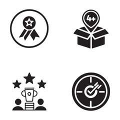 Customizable icon design bundle for digital platforms