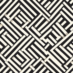 Professional Abstract Geometric Pattern with Stripes Lattice Usage and Purpose
