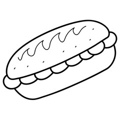 Abstract illustration of flowing lines and shapes creating movement