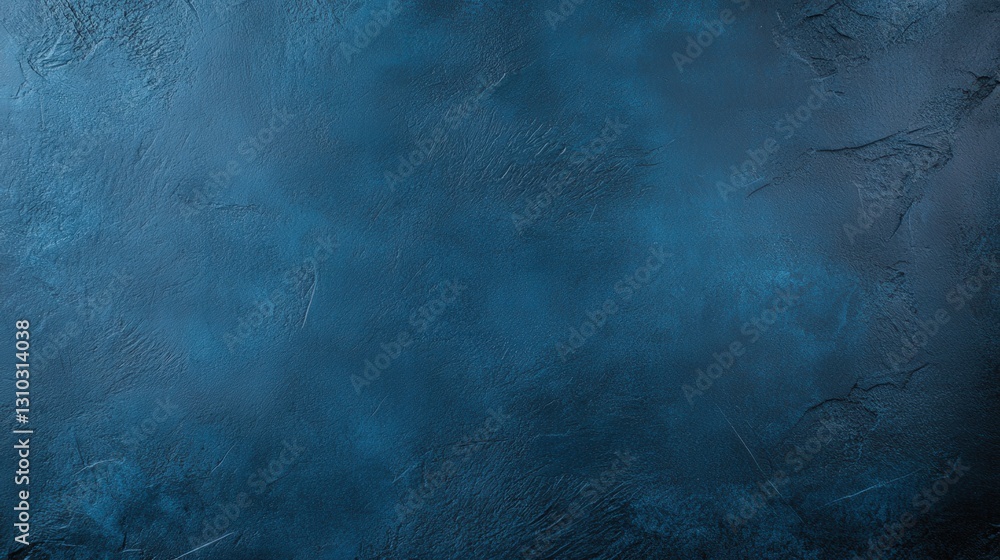 Poster a textured blue background featuring a deep, moody color palette, perfect for creating a calming or 