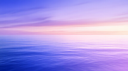 Obraz premium A boundless and infinite environment with a vibrant blue-purple tint , boundless, purple. Boundless - Horizon. Illustration