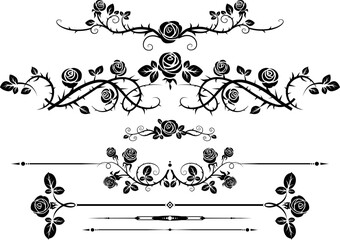 Floral design elements