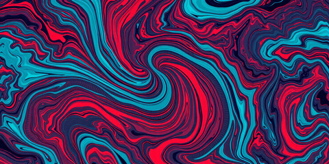 Obraz premium Iridescent background displays flowing pastel colors and soft shapes, noise texture adds depth