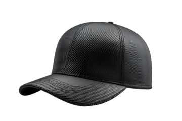 Stylish black textured cap suitable for casual outdoor activities or daily wear in various settings and seasons