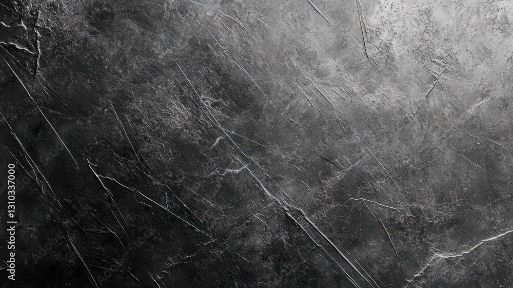 Poster Dark Gray Textured Background with Subtle Glitter and Linear Patterns