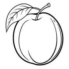 Abstract illustration of a leaf with flowing lines and curves, symbolizing nature