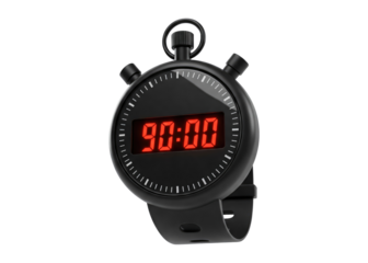 digital stopwatch on black, a sports timer