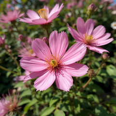 Obraz premium Blossoming flowers of beautiful callistemon