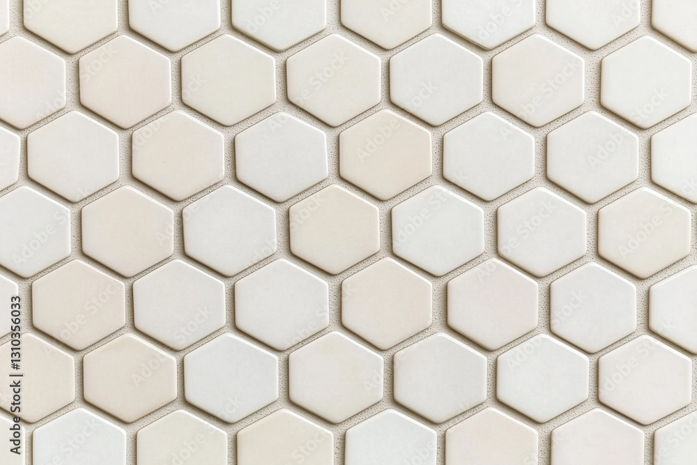 Aufkleber modern abstract honeycomb mosaic pattern on white background for contemporary design projects