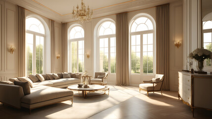 Elegant Sunlit Room
