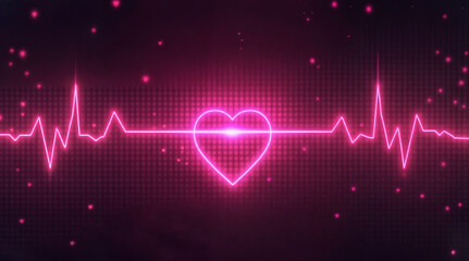 Neon Pink Cyber Love Loading Pulse