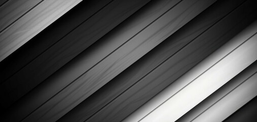 Elegant black and silver gradient featuring a sleek metallic texture and soft lines, perfect for a modern, techinspired look.