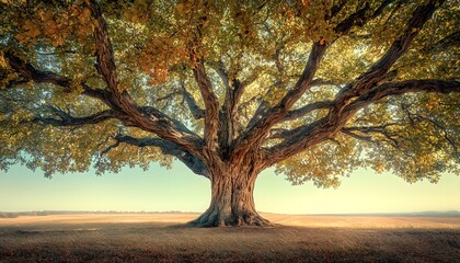 Naklejka premium autumn in the park