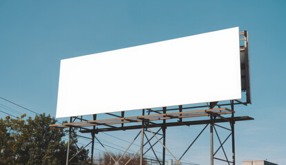 Obraz premium billboard mockup 