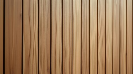 Natural Wooden Panel Texture with Vertical Lines