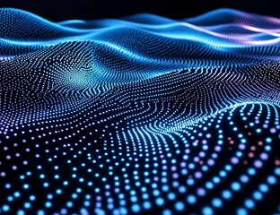 Abstract digital wave pattern (1)