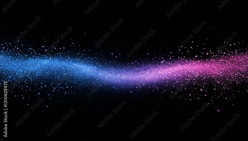 Fototapete vibrant digital artwork of colorful waves of light in a mesmerizing pattern against a dark backgroun