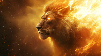 Brilliant sun effects radiant light visuals and glare phenomena for stunning overlays. Chimeric - Beast. Illustration
