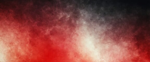 Obraz premium black red white abstract vintage background. Color gradient ombre. Rough grain grunge noise. Light spot shimmer. Design. Template.multi-layered effect, light - natural phenomenon, colored background, 