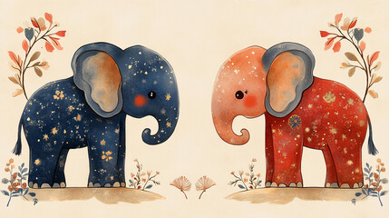 elephant on the beach