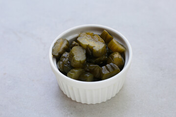 Japanese pickled cucumber,  Japanese food