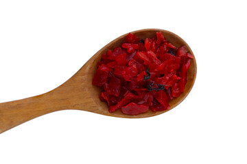 Japanese pickled ​​vegetables or Fukujinzuke,  Japanese food