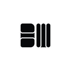 DW monogram logo design letter text name symbol monochrome logotype alphabet character simple logo