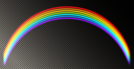 An Energetic and Vibrant Rainbow Wave Abstract Design Suitable for Various Creative Projects