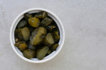 Japanese pickled cucumber,  Japanese food